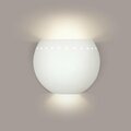 A19 Lighting St. Lucia E26 Base Dimmable LED Wall Sconce, Bisque 1604-1LEDE26